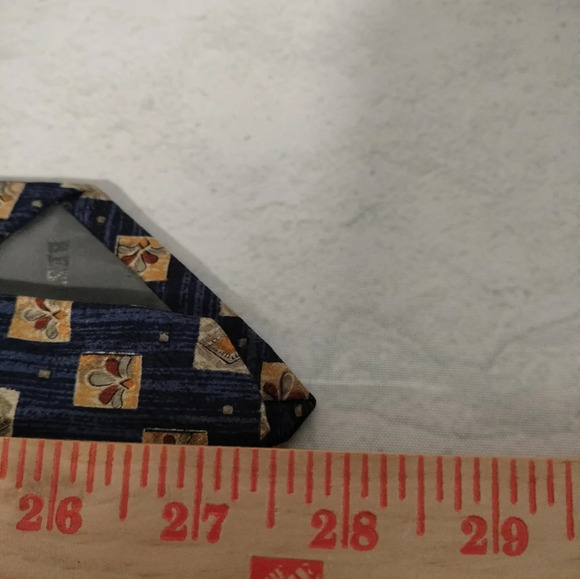 Robert Talbott Men's Silk Necktie Tie Hand Sewn Abstract Angelic - Picture 8 of 9